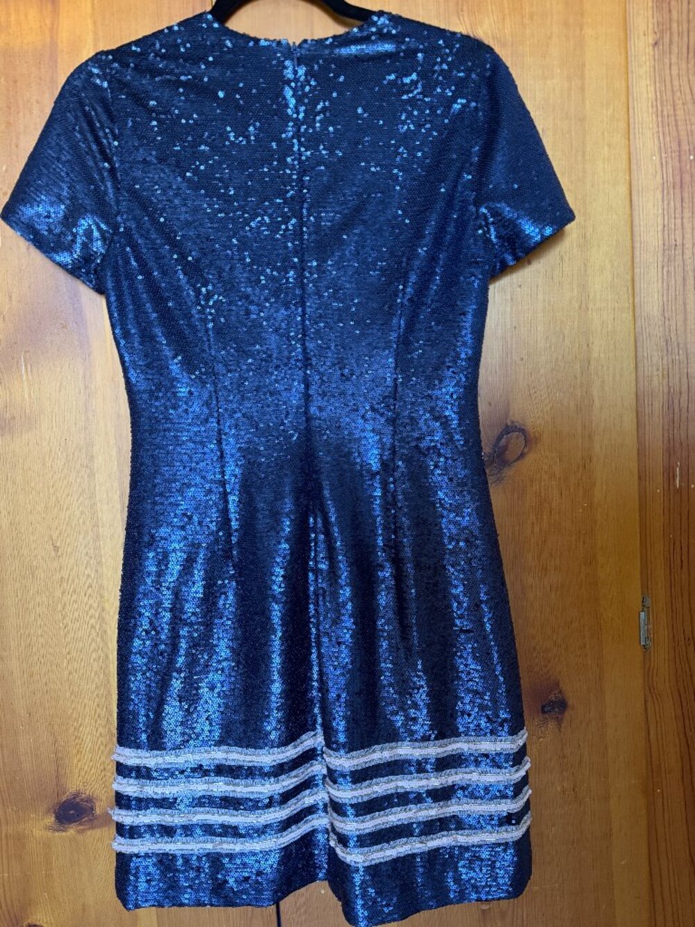 GiGi Hadid for Tommy Hilfiger Sequin Dress - Blue S (like new condition)